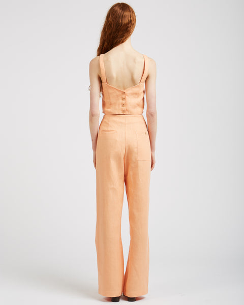 Adeline pants in light peach