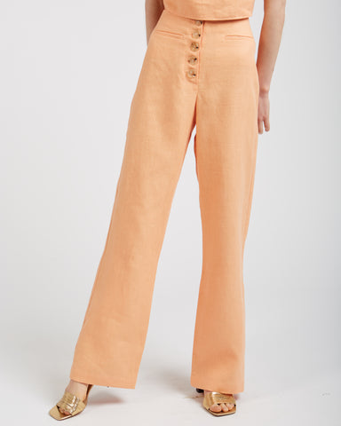 Adeline pants in light peach