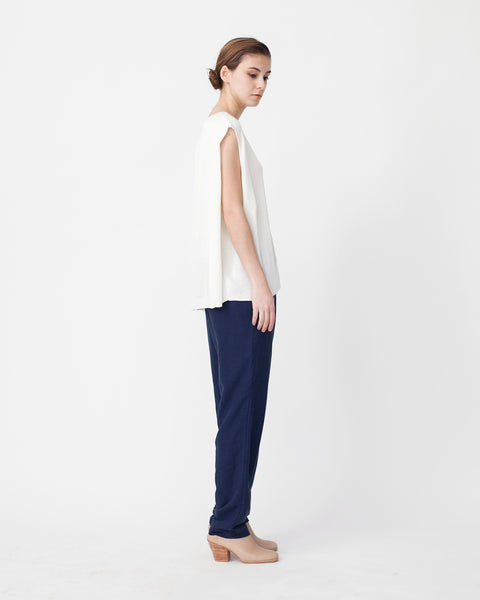 Linen Knit Top With Folded Sides - Founders & Followers - Achro - 2