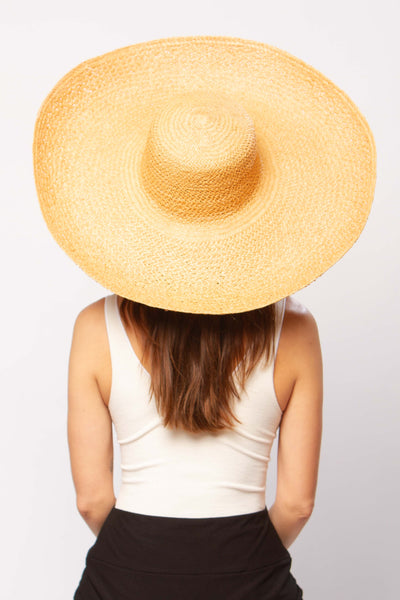Menorca hat in brown tan