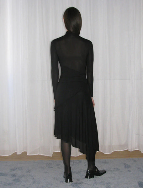 Celadom jersey dress in Black