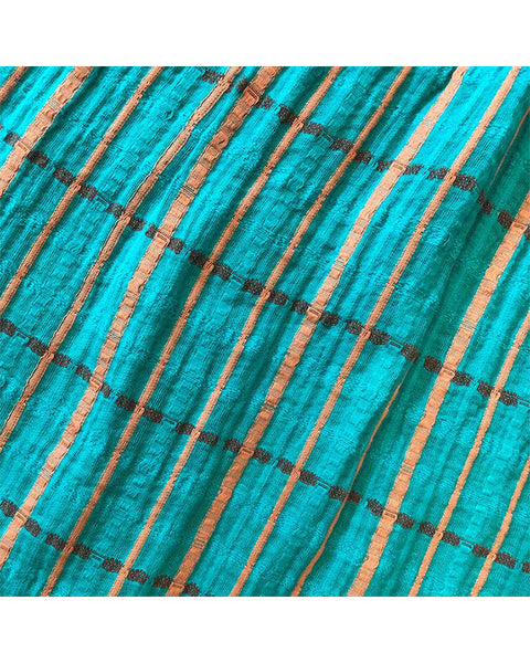 Coco dress in peacock