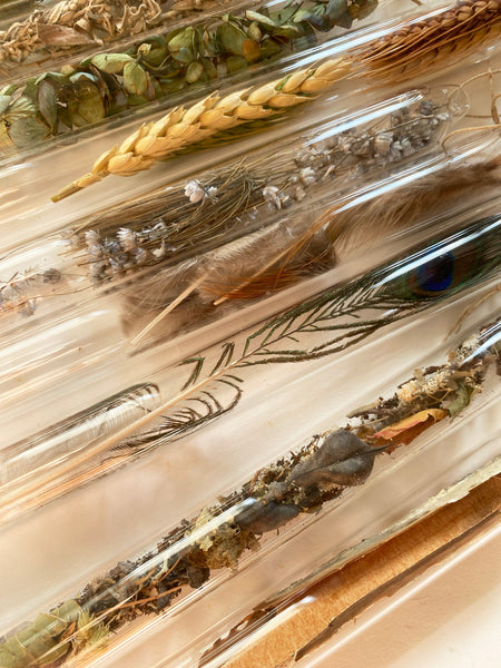Encapsulation V (dried flowers)