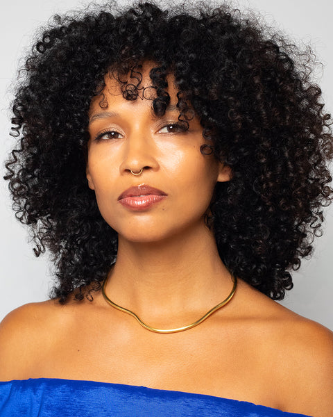 Sweet water golden choker