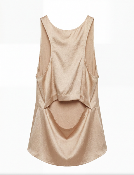 Silk Tank Top in Blush