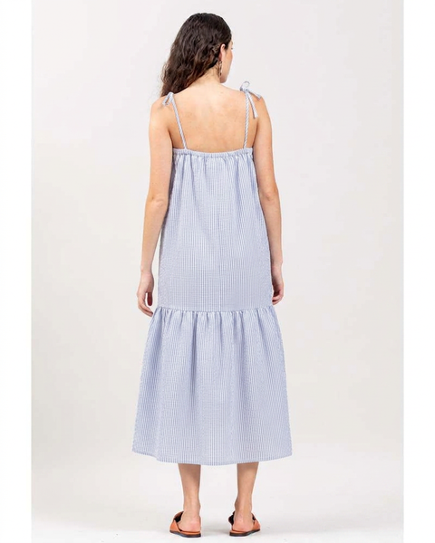 Zoe dress in stripes