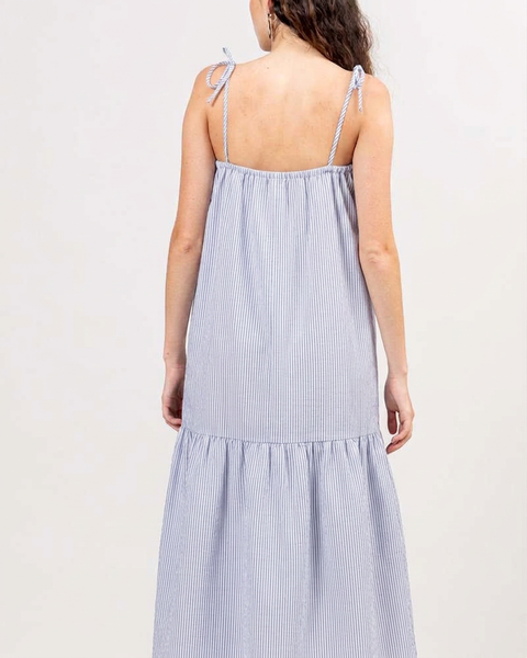 Zoe dress in stripes