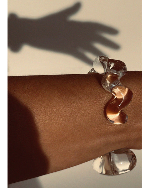 ETERNA CRYSTAL GLASS CUFF