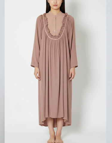Fanny dress in burro pink