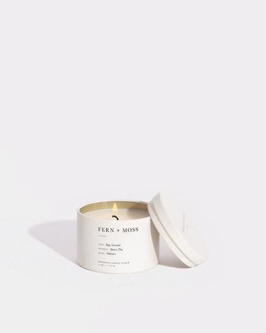 Fern+Moss Travel Candle