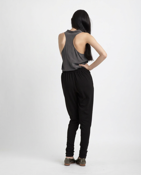 Silk Tank Top in Smoke