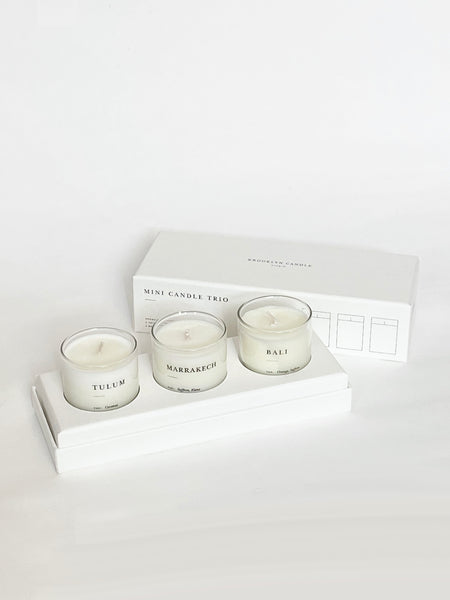 Wanderlust Mini Candle Gift Set