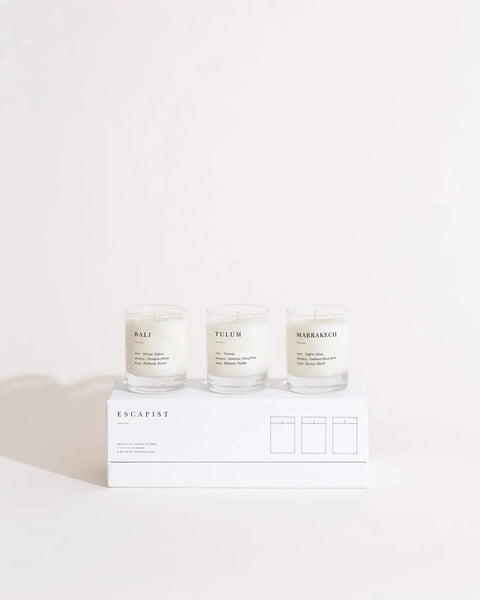 Wanderlust Mini Candle Gift Set