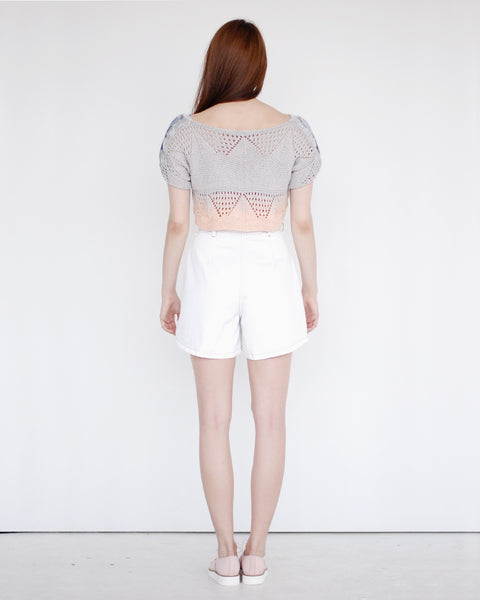 Crochet Cropped Sweater - Founders & Followers - Risto - 4