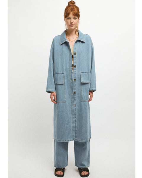 Adela denim coat