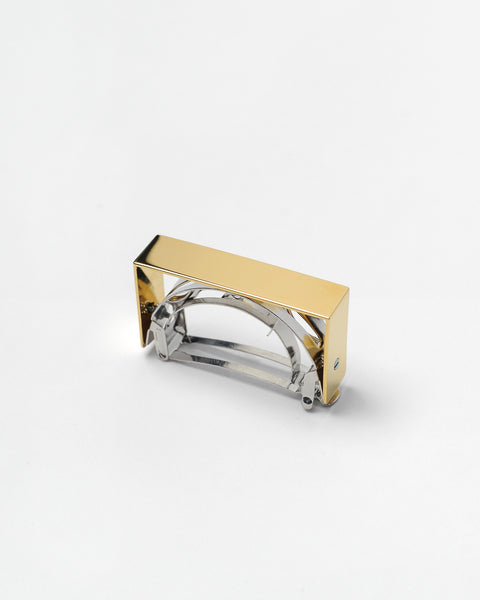 Barrette 041 in shiny gold