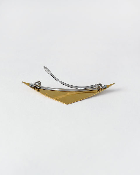 Barrette 026 in shiny gold