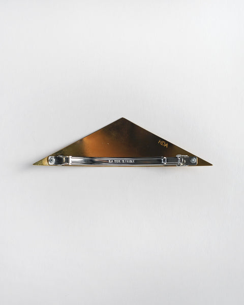 Barrette 026 in shiny gold