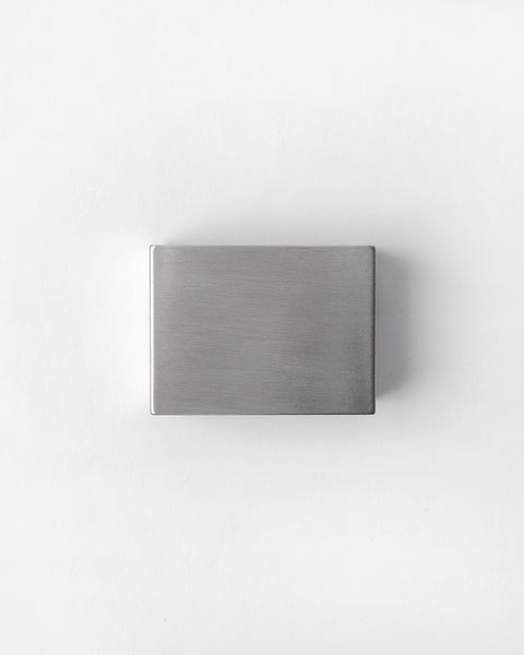 Barrette 042 in matte silver
