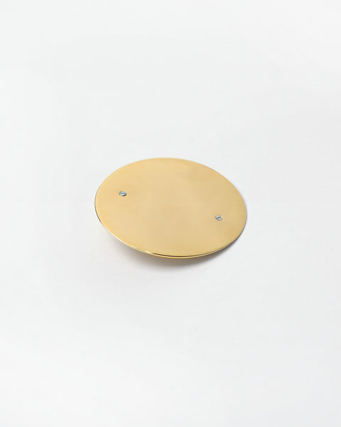 Large hairclip HC06 in shiny gold