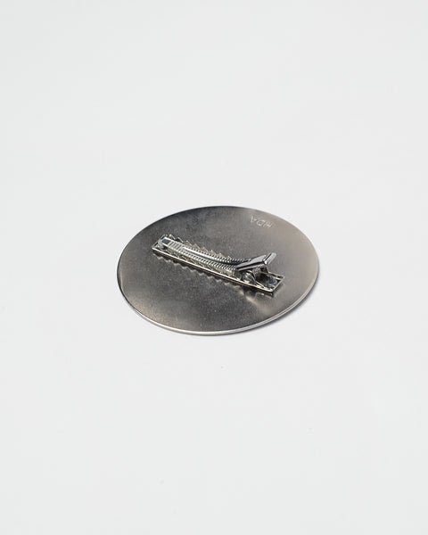 Large hairclip HC06 in Silver