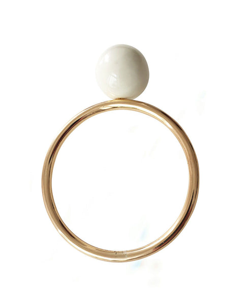 Lollipop bangle in ivory