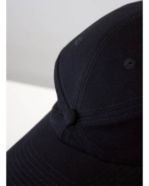 The new order cap in black