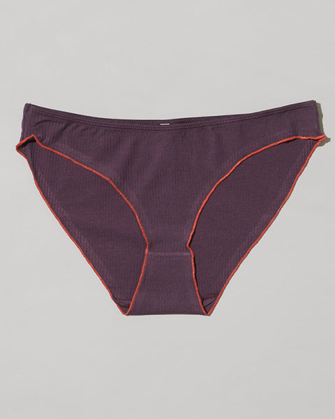 Pam pants in purple contrast