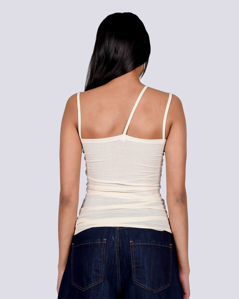 Nida tank in off white