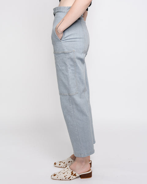Rene Cargo jeans in recycled denim