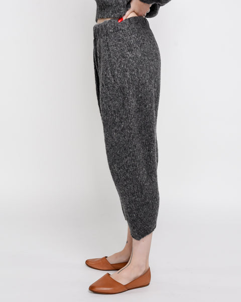 Kiko knit pants in charcoal