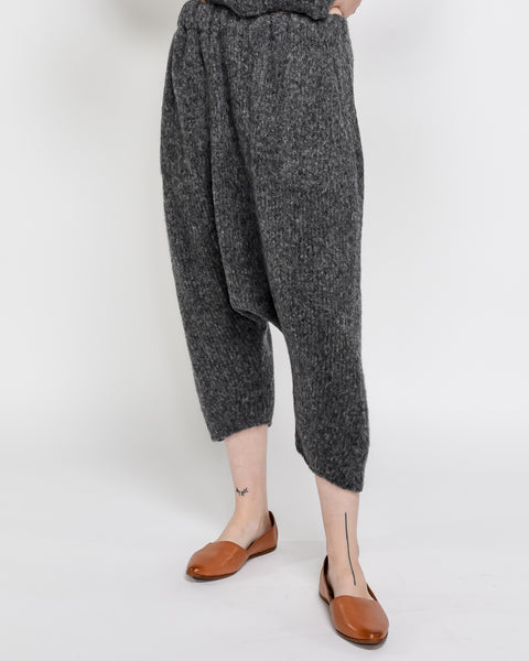 Kiko knit pants in charcoal