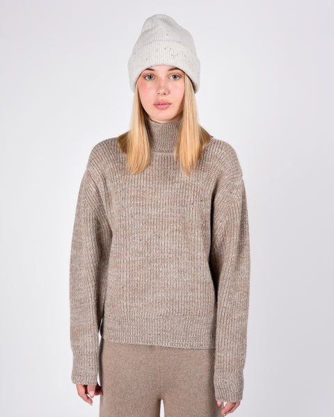 Shae sweater in camel