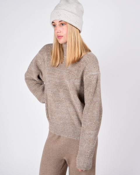 Shae sweater in camel