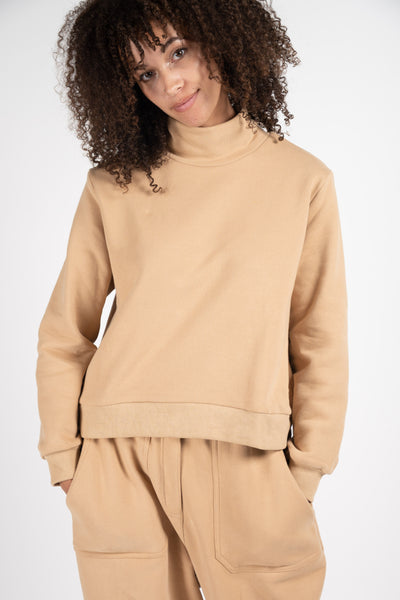 Raiden Sweatshirt in camel