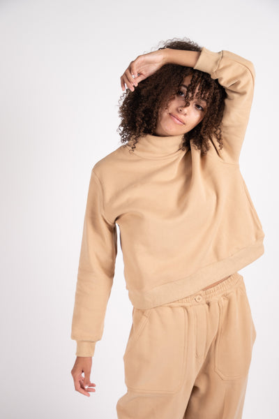 Raiden Sweatshirt in camel