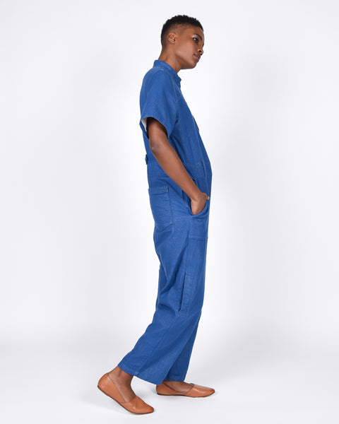 Ailuk jumpsuit in blue indigo