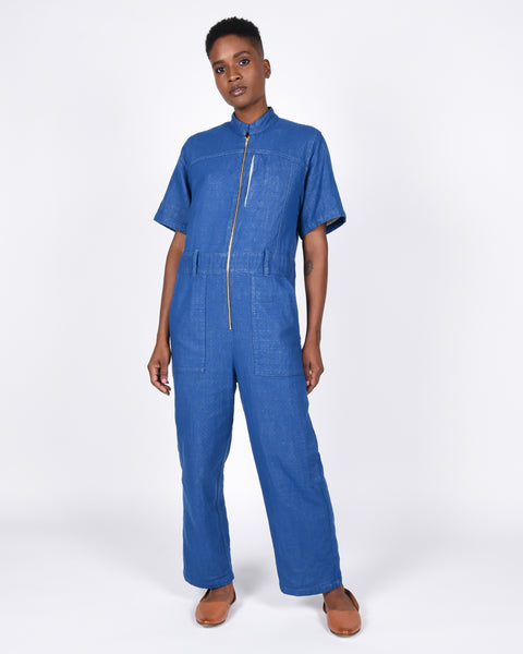 Ailuk jumpsuit in blue indigo