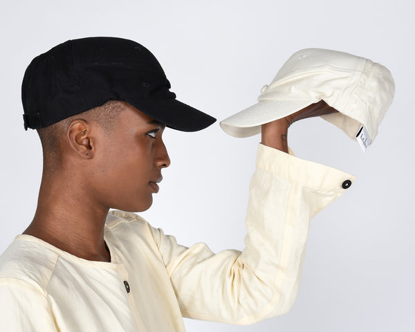 The new order cap in black