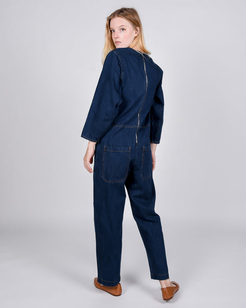 Earlston Boilersuit in raw denim