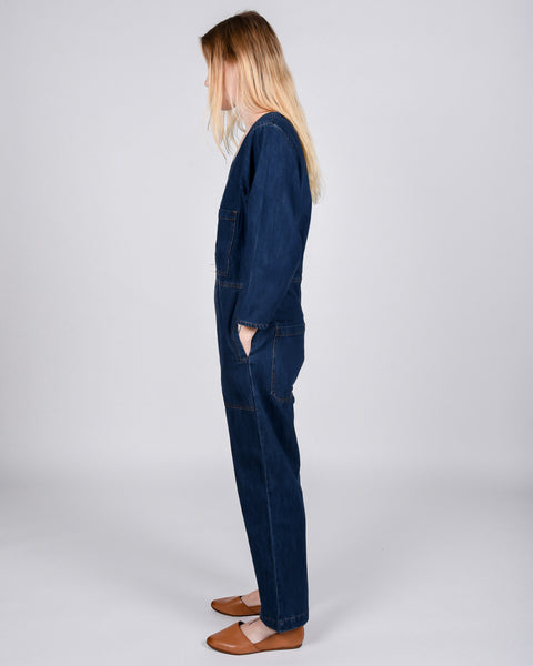 Earlston Boilersuit in raw denim