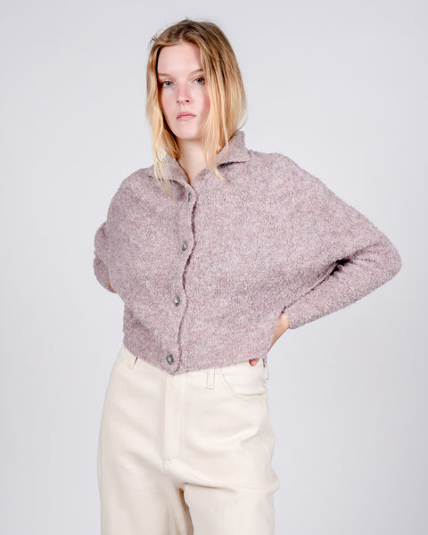 Lucianna cardigan in mauve