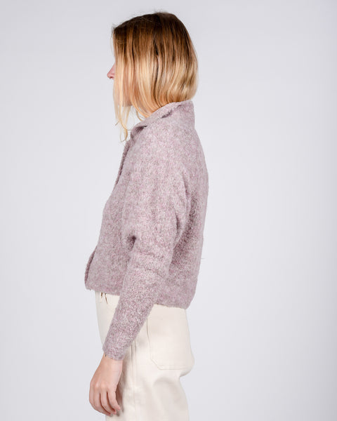 Lucianna cardigan in mauve