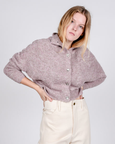 Lucianna cardigan in mauve