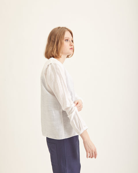 Gita shirt in white