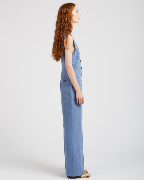 Alana Jumpsuit in soft blue