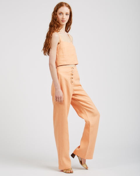 Adeline pants in light peach