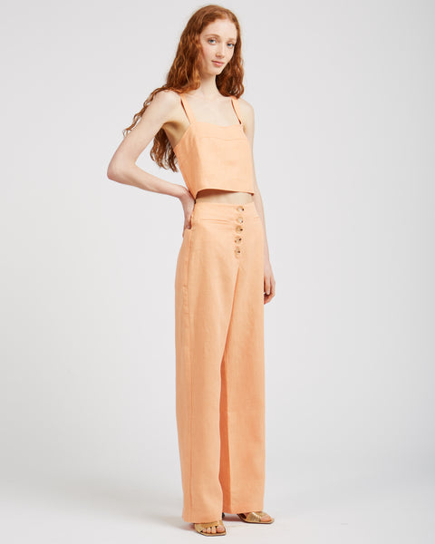 Adeline pants in light peach