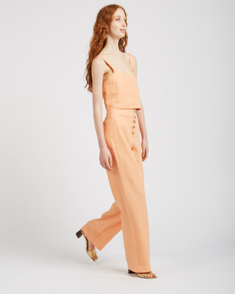 Adeline pants in light peach