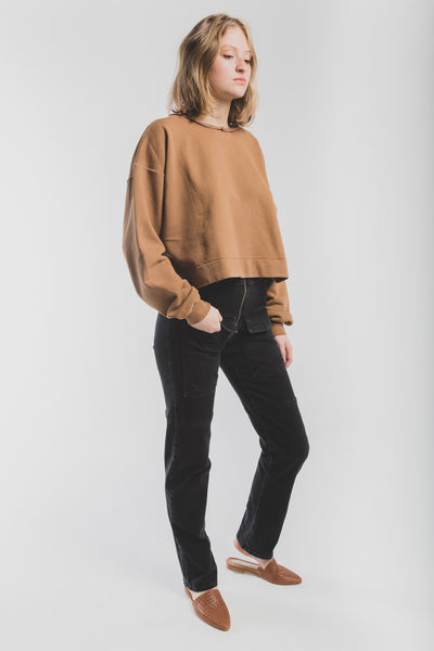 Walker pants in washed black